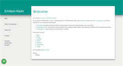 Desktop Screenshot of emilien.klein.st